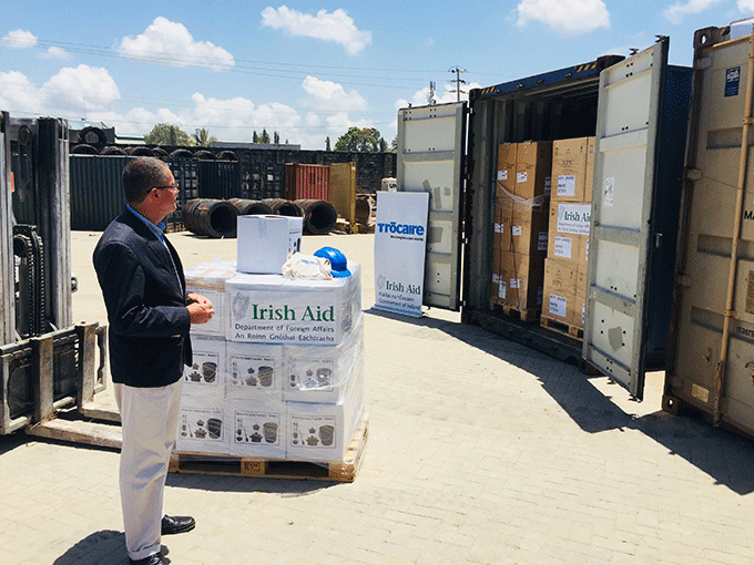 Ireland ships 75 tonnes of humanitarian aid to Somalia